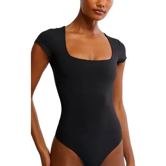NWT Free People Square Eyes Bodysuit - Picture 2 of 7